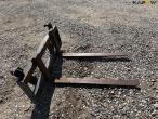 Pallet forks with Euro hitch 4
