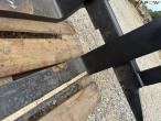 Pallet forks with excavator hitch 12
