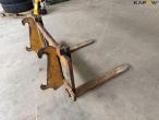 Pallet forks with Hydrema hitch 5