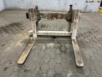 Pallet forks with Volvo hitch 2