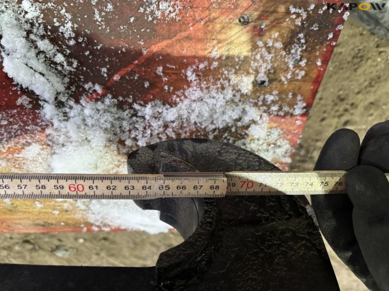 Pallet forks with Volvo hitch 18