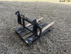 Pallet forks with Weidermann Hitch 5