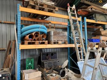 Pallet rack 2x1 compartment