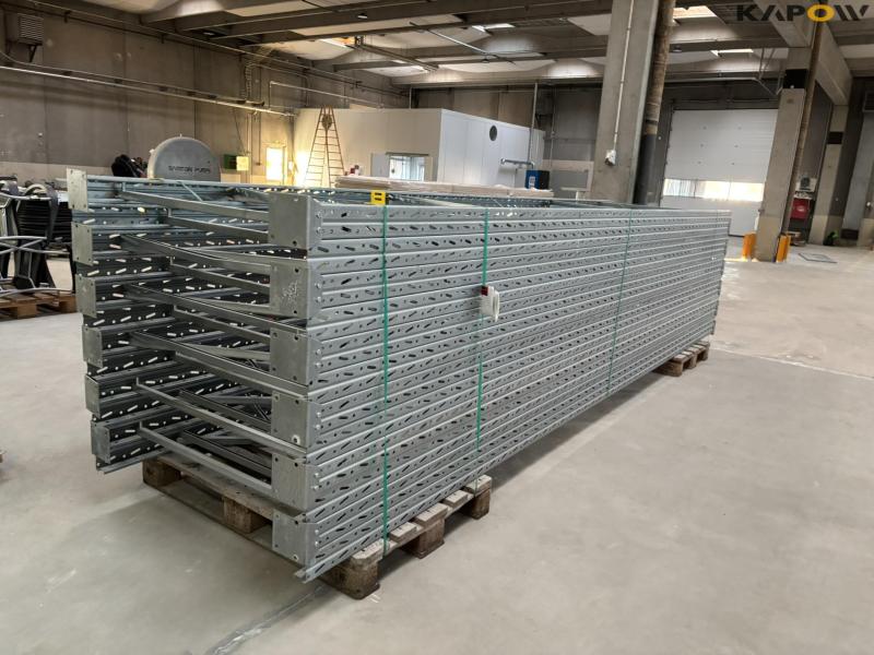 Pallet rack 5 compartments 6