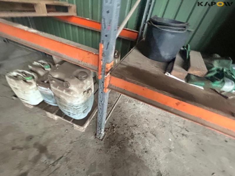 Pallet rack with contents 10