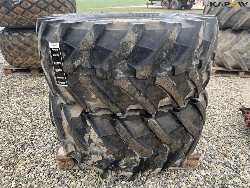 Pirelli 540/65-R28 complete wheels 2