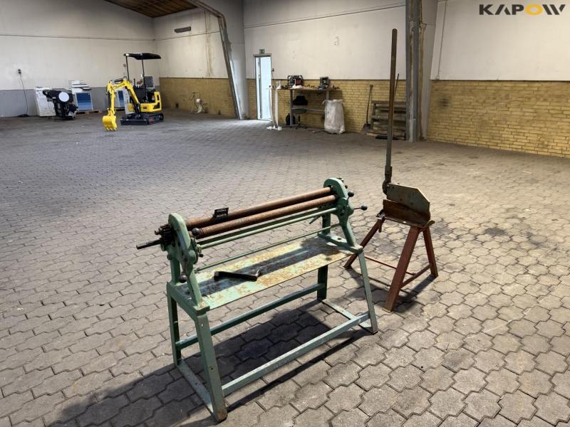 Sheet metal shears and benders 7