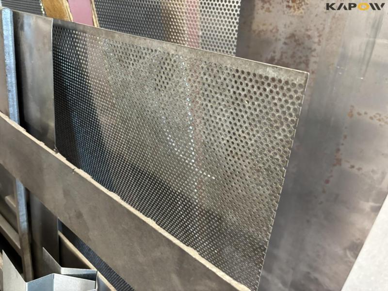 Record rack with contents 13