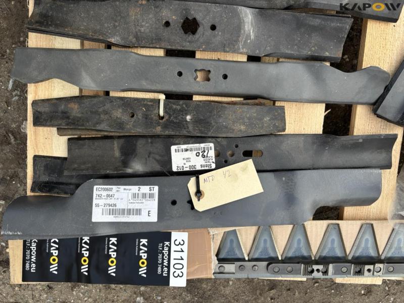 Lawnmower blades 7