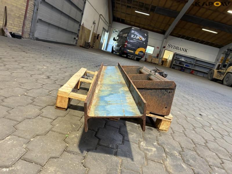 Grader beam 195 for mini excavator 10