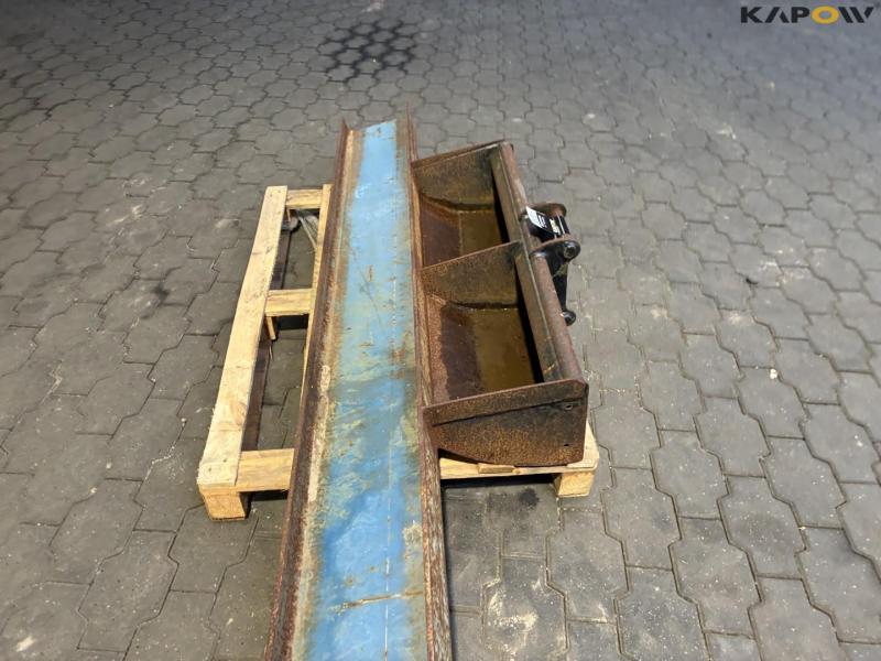 Grader beam 195 for mini excavator 11