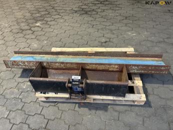 Grader beam 195 for mini excavator