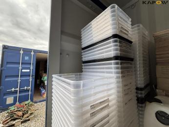 Plastic boxes 14 liters 400 pcs.