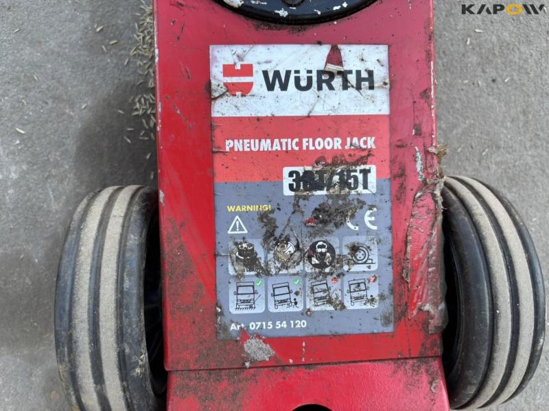Pneumatic floor jack 30T/15T 8