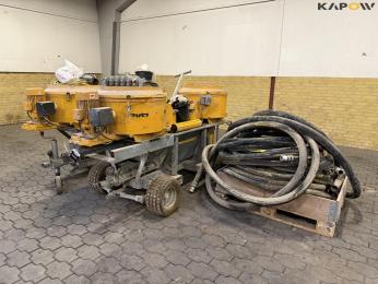 Putzmeister S5-EV pumps with forced... 