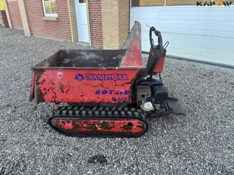 Rampicar R 600 motorized roller on tracks 6