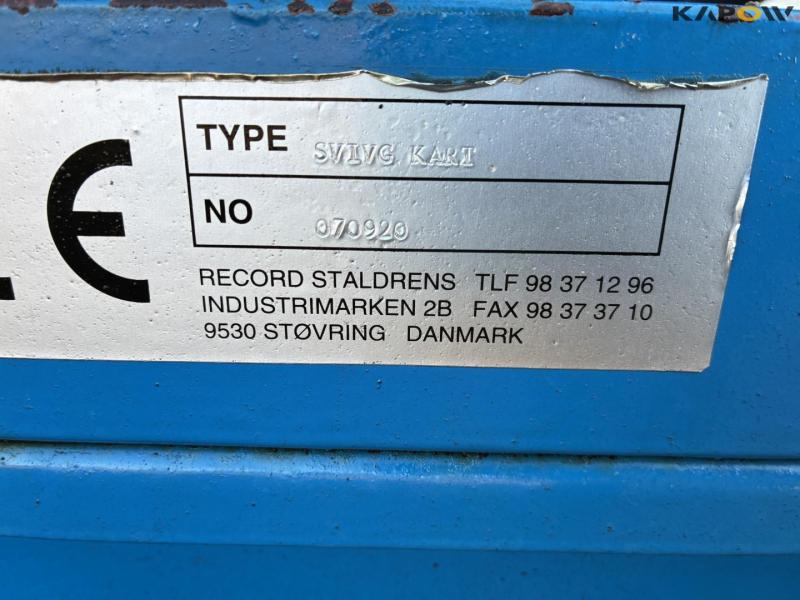 Record swing kart conveyor belt 43