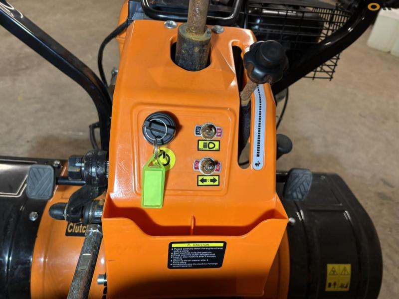 Tool carrier with tiller 38