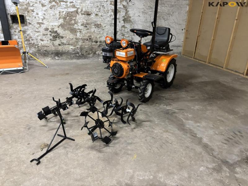 Tool carrier with tiller 39