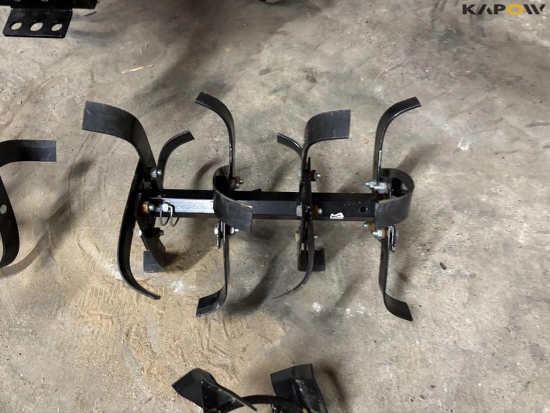 Tool carrier with tiller 45