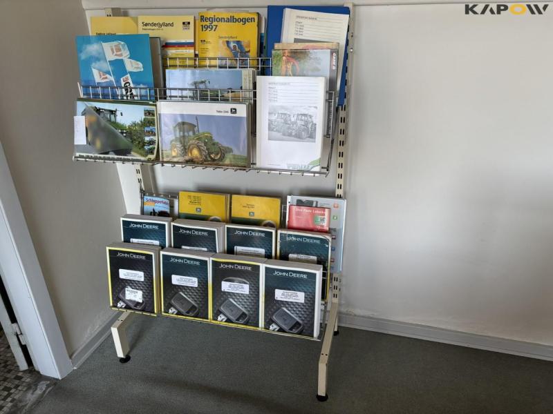 Bookshelf with instruction books 1