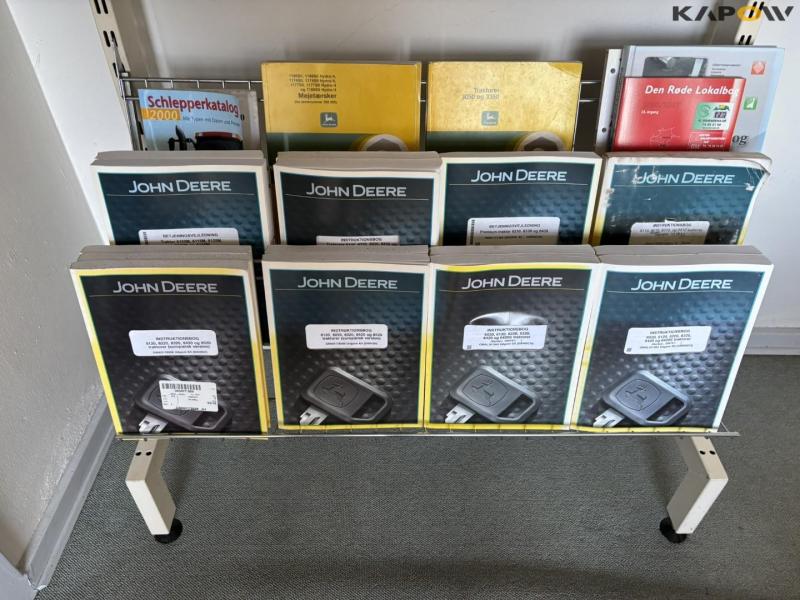 Bookshelf with instruction books 3