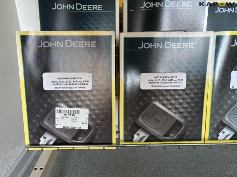 Bookshelf with instruction books 4