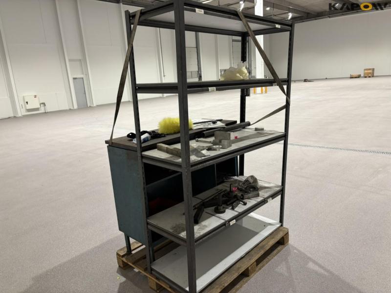 Shelving and workshop table 5