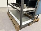 Shelving and workshop table 8