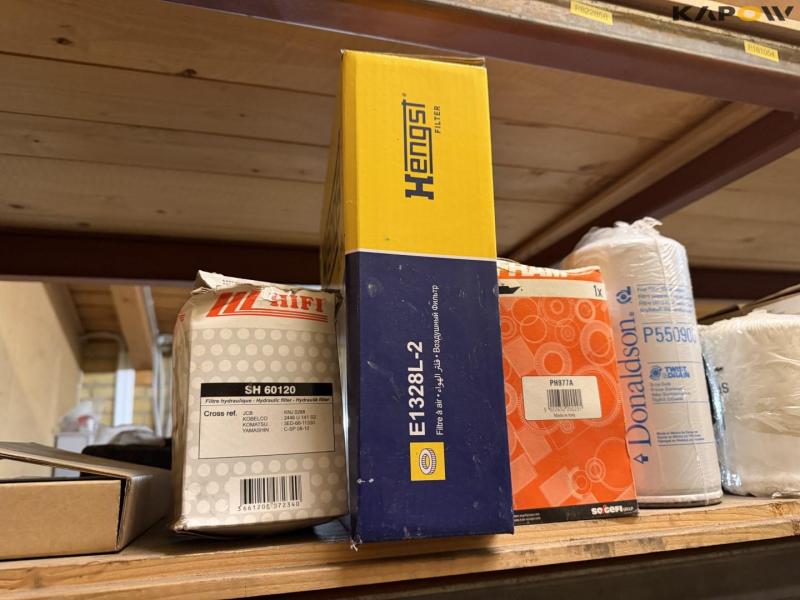 Spare parts and shelving 34