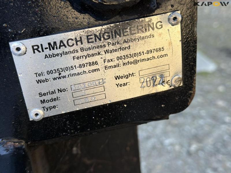 Ri-Mach easy-cut block cutter with Euro hitch 22