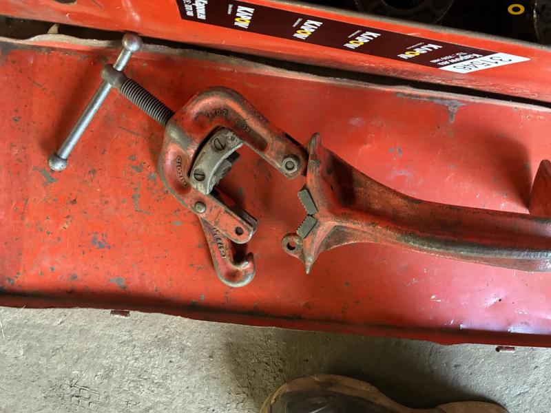 Ridgid No700 pipe threader 8