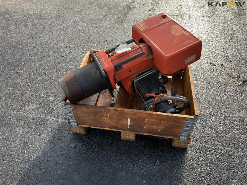 Riello oil boiler for drying cart 8