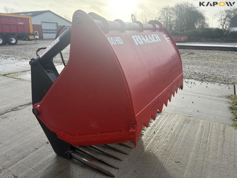 RIMACH 200-HD block cutter with Manitou hitch 3