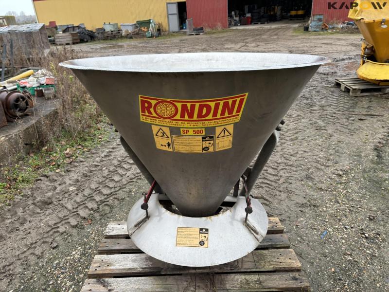 Rondini SP 500 salt spreader galvanized 6