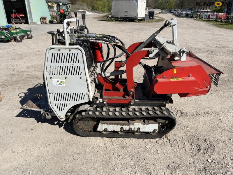 Rotair R80 tool carrier with Lorenzati 800 flail mower 4