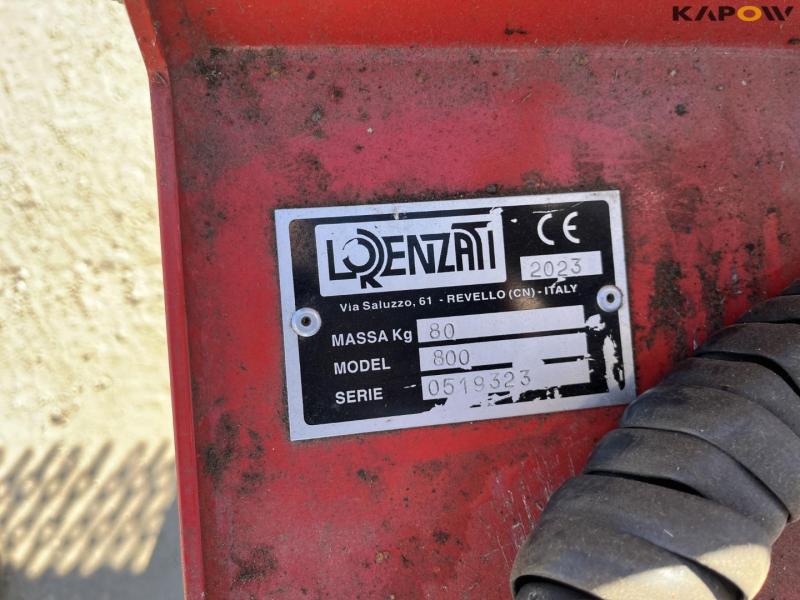 Rotair R80 tool carrier with Lorenzati 800 flail mower 19