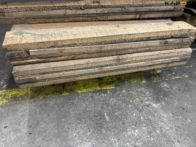 Window glass for machines 74
