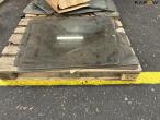 Window glass for machines 58