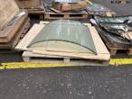 Window glass for machines 66