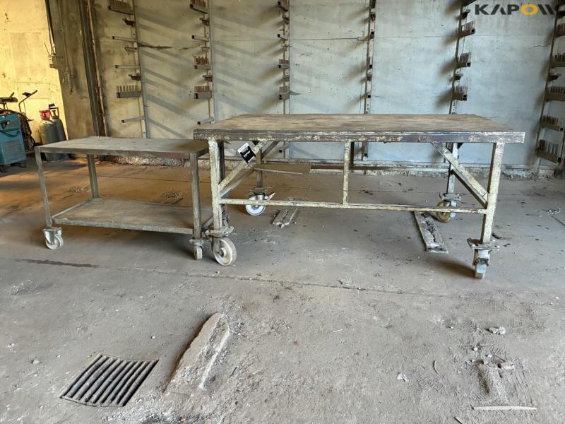 Rolling table - 2 pcs. 1