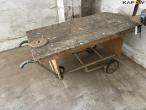 Rolling table + bench grinder 8