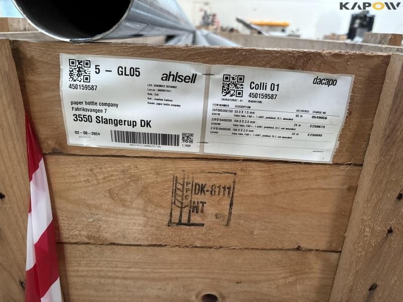 Stainless steel pipes - New 3