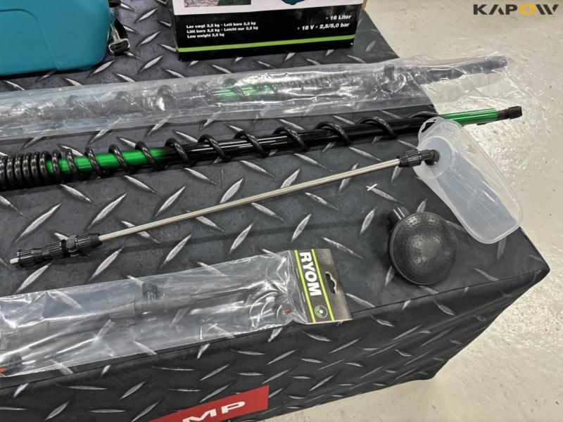 Ryom lithium garden sprayer and accessories 4