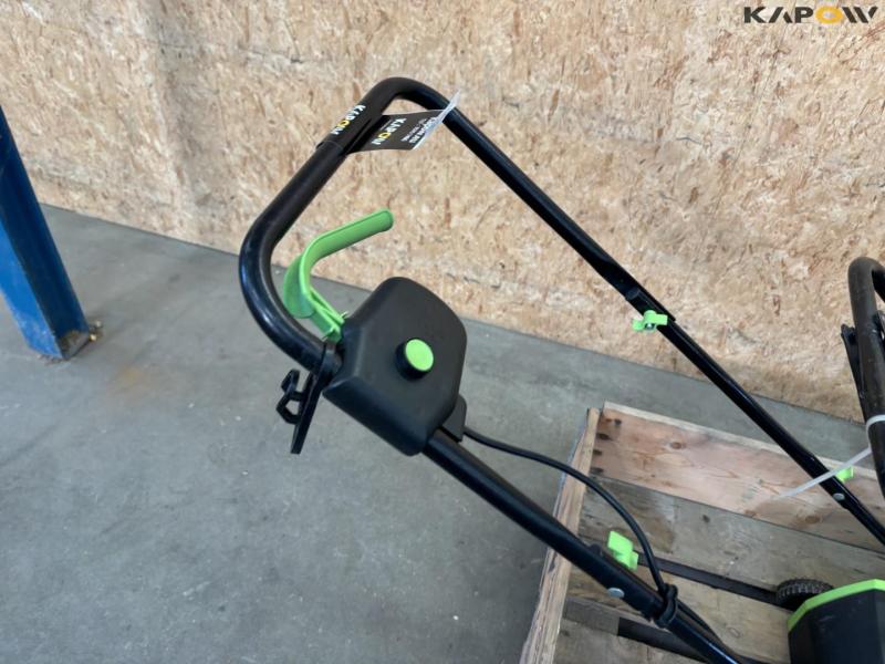 Seed wagon and lawn aerator 5