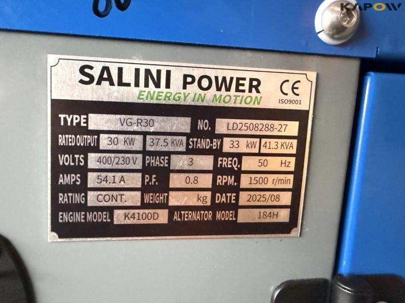 Salini Power VG-R30 generator 24
