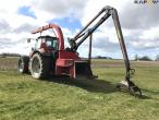 Same Iron 200 DT tractor with TP400 chipper and Mowi 400 crane 4