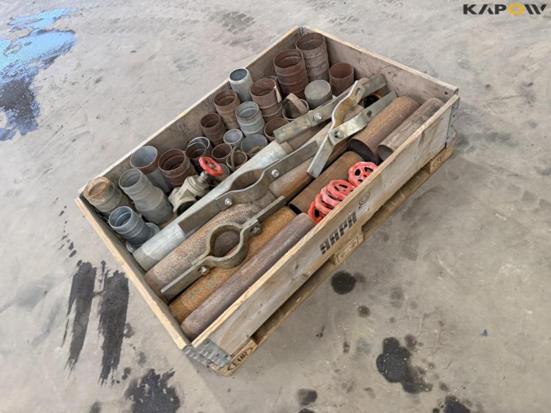 Collector for irrigation machines 7