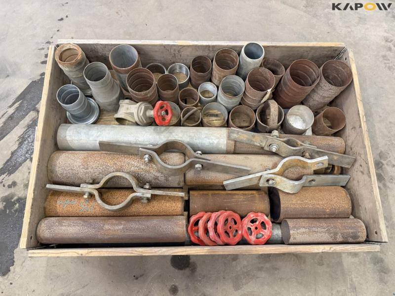 Collector for irrigation machines 8