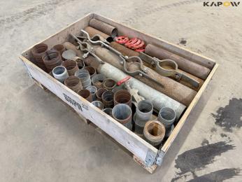 Collector for irrigation machines